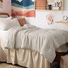 Bedsure | 3Pcs Beige Soft Warm Imitation Washed Cotton Bed Comforter Sets for All Seasons - 2 of 4