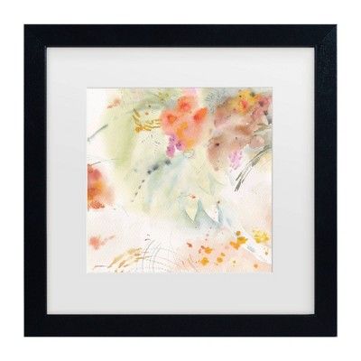 Trademark Fine Art Sheila Golden Garden Fiesta Matted Framed Art