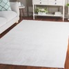 Faux Fur Rug FFR100 Power Loomed Machine Washable Skid-Resistant Indoor Rugs - Safavieh - 2 of 4