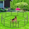 FDW Dog Playpen Pet Dog Fence 2-32 Panels  24/32/40"H Metal Dog Pen Outdoor Exercise Pen with Doors for Large/Medium /Small Dogs for RV,Camping,Yard - 2 of 4