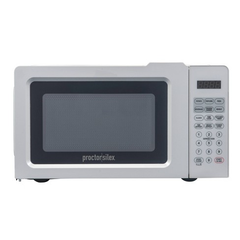 BLACK+DECKER 0.7-cu ft 700-Watt Countertop Microwave (White) at