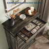 Farmhouse Tall Dresser for Bedroom with 7 Drawers, 50" Tall Large Wood Chest of Drawers with Jewelry Storage for Bedroom, Living Room, Hallway - 4 of 4