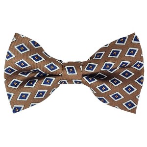 Men's Geometric Design 2.75 W And 4.75 L Inch Pre-Tied adjustable Bow Tie - 1 of 3