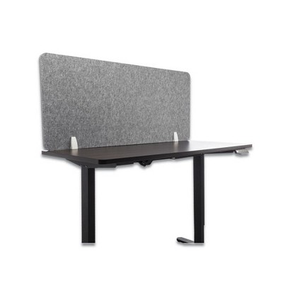 Gray Polyester Desk Screen Cubicle Panel and Privacy Partition