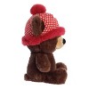 Aurora Large Brown Holiday 12" Baby Bear Barney Festive Stuffed Animal - 3 of 4