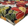 Clemens Outdoor Squared Edge Chair Cushion - Black - Pillow Perfect - 2 of 4