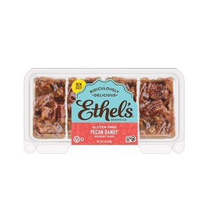 Ethel's Baking Co. Gluten Free Pecan Dandy Dessert Bar - 6oz/4ct - 1 of 4