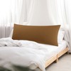 PiccoCasa Soft & Breathable 110GSM Microfiber Zipper Closure Body Pillow Cover - 3 of 4