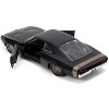 1968 Dodge Charger Widebody Matt Black w/Bronze Tail Stripe "F9" (2021) "Fast & Furious" Series 1/32 Diecast Model Car by Jada - 4 of 4