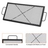 COZONY Heavy Duty Rectangle Fire Pit Cooking Grate with Handle - 4 of 4