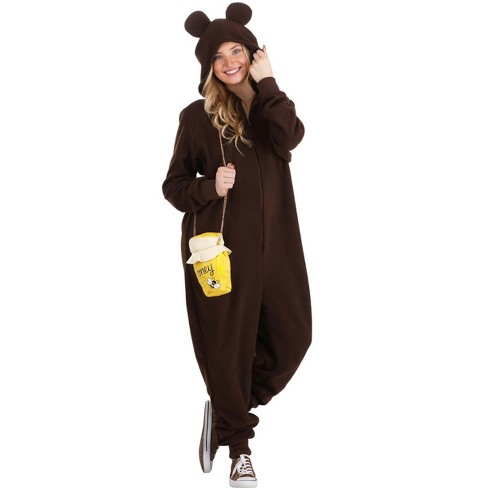 Halloweencostumes Bear Onesie Adult Costume Target