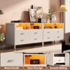 Aheplus Dresser for Bedroom with LED Lights and Power Outlets - 4 of 4