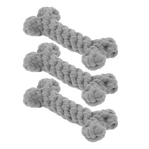 Unique Bargains Bone Shape Dog Chew Rope - 1 of 4