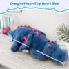 TITQWOP Dinosaur Plush Toy Pillow, Cute Stuffed Animal Toys, Soft Long Dinosaur Body Pillow Gift for Kids Boys Girls 28inch - 3 of 4