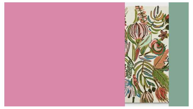 Floral Wool Tufted Area Rug Pink/White - Opalhouse™, 2 of 8, play video