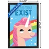Trends International Glad You Exist Framed Wall Poster Prints - 3 of 4