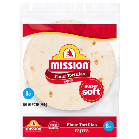 Mission Fajita Size Flour Tortillas - 9.2oz/8ct - image 1 of 3