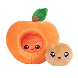 Adora Farm Fresh Scented Plush Toy - Peach Pit - 1 of 4