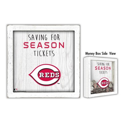 Mlb Cincinnati Reds Baseball Field Metal Panel : Target