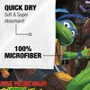 Teenage Mutant Ninja Turtles: Mutant Mayhem Nightly Rooftop Escapade 30” x 60” Beach Towel - 4 of 4