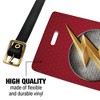 Justice League Movie Flash Logo Luggage ID Tags Set of 2 - 2 of 4