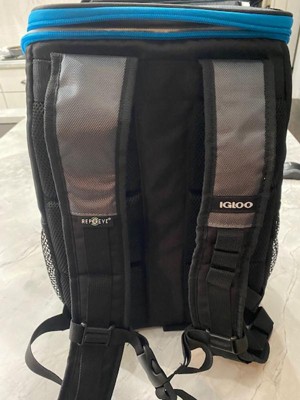 Igloo Gray Medium Insulated Reactor Monument Backpack Cooler Bag (Holds 46  Cans)