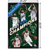 Trends International NBA Milwaukee Bucks  - 2021 NBA Finals Champions Framed Wall Poster Prints - 3 of 4