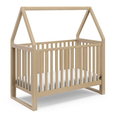 Driftwood 5-in-1 Convertible Crib with Playhouse Design