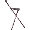 Switch Sticks Walking Stick, Walking Cane, Cane Chair, Quad Cane and Folding Cane with Seat is 34 Inches Tall, FSA and HSA Eligible, Supports Up to - 2 of 4