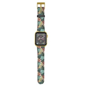Heather Dutton Spotted Jungle Cheetahs Midnight 42mm/44mm Gold Apple Watch Band - Society6 - 1 of 3
