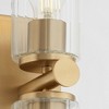 Quorum Lighting Mercier 2 - Light Sconce in  Aged Brass - 3 of 4