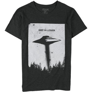Elevenparis Mens Get In Loser Graphic T-Shirt - 1 of 2