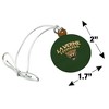University of La Verne Primary Logo Mini Small Tiny Wood Christmas Tree Holiday Ornament - 4 of 4