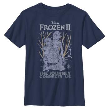 Men\'s Frozen 2 Vintage Journey T-shirt Connects : Target