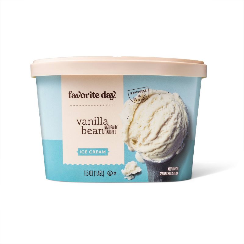 Vanilla Bean Ice Cream - 1.5qt - Favorite Day&#8482;, 1 of 8