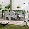 Ravenscroft 7pc Acacia Wood Patio Dining Set - Saracina Home - 2 of 4