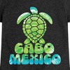 Girls' - Instant Message - Cabo Mexico Sea Turtle Fitted Short Sleeve Graphic T-Shirt - 2 of 4