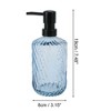 Unique Bargains Simple Twill Lines Soap Pump Dispenser 450ml 1 Pc - image 4 of 4