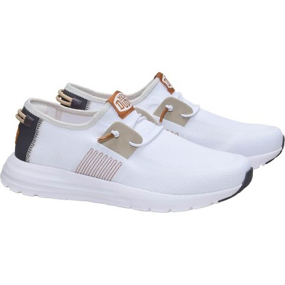 HEYDUDE Mens Sirocco Stretch Sox , White/Multi, 7 — фото 2
