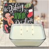 Courtside Market Baking Spirits Bright I 6.5x6.5 Artboard Lid & 20oz Candle Set - 4 of 4