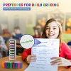 4E's Novelty Teacher Stamps for Classroom Grading, 8 Pcs Self Inking Teacher Stamp with Signs - 3 of 4
