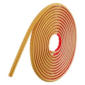 Unique Bargains Self-Adhesive PVC Mirror Wall Molding and Trim Tape - 1 of 4
