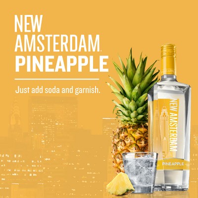 New Amsterdam Pineapple Flavored Vodka - 50ml Bottle