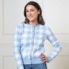 Hope & Henry Women's Organic Tweed Stitch Sweater Cardigan - 4 of 4