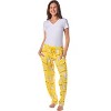 Bananya Women's Bananya Cat and Title All Over Print Lounge Pajama Pants - 2 of 4