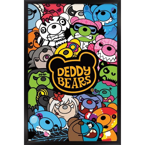 Trends International Deddy Bears - Collage Framed Wall Poster Prints ...