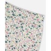 Deux par Deux Girl Organic Cotton Evolutive Pant Off-White Floral - 9 Months - 4 of 4