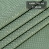 Waffle Weave Shower Curtain, Polyester Fabric Shower Curtains for Bathroom Washable - 3 of 4