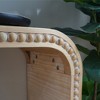 KIGFTSOD 59in Curved Waterfall Console Table with Wood Beads - Entrance Table for Entryway, Hallway, Living Room, Office - 4 of 4