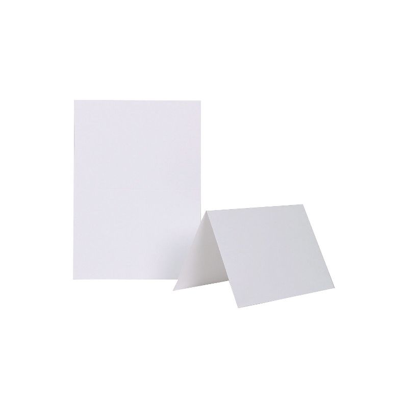 JAM Paper Blank Foldover Cards A7 Size 5" x 6 5/8" White 25/Pack (309942C), 1 of 3